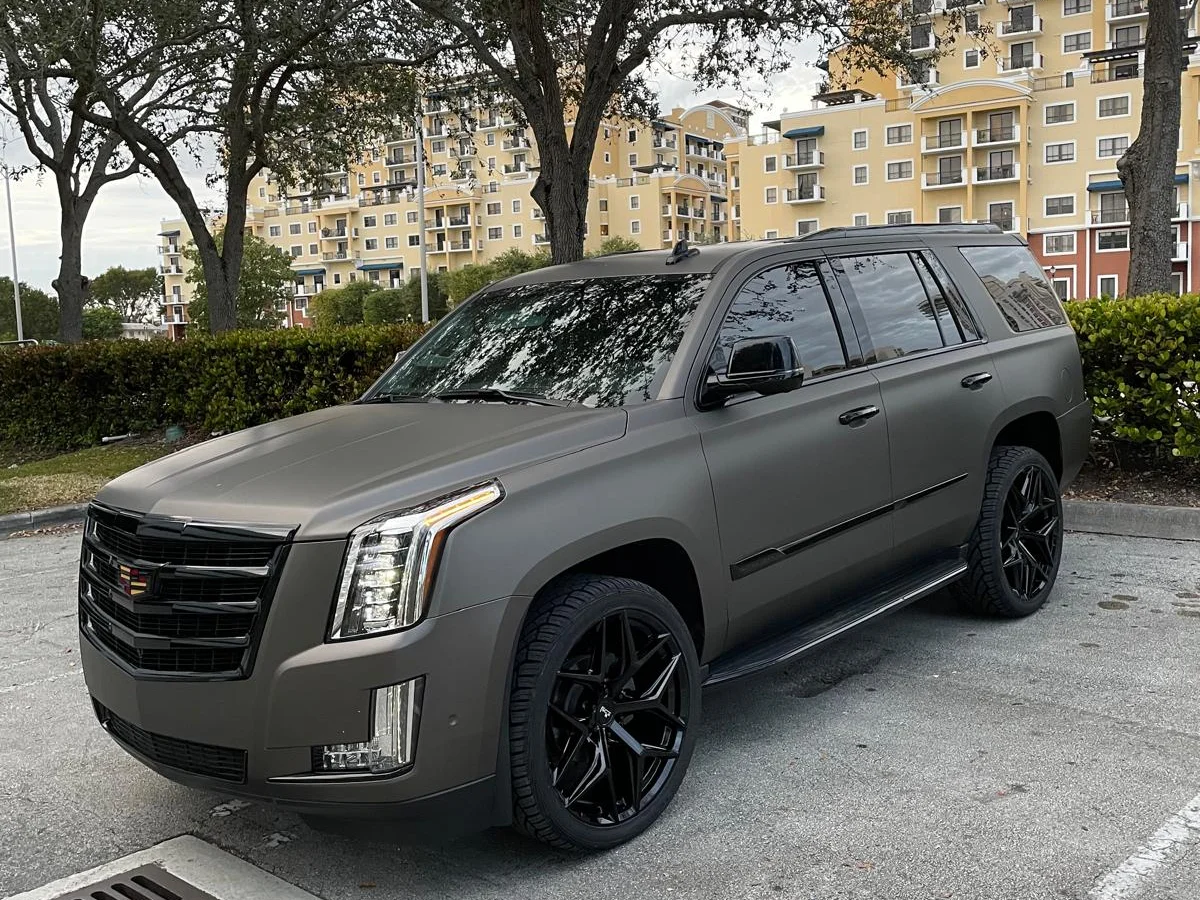Cadillac Custom Wrap