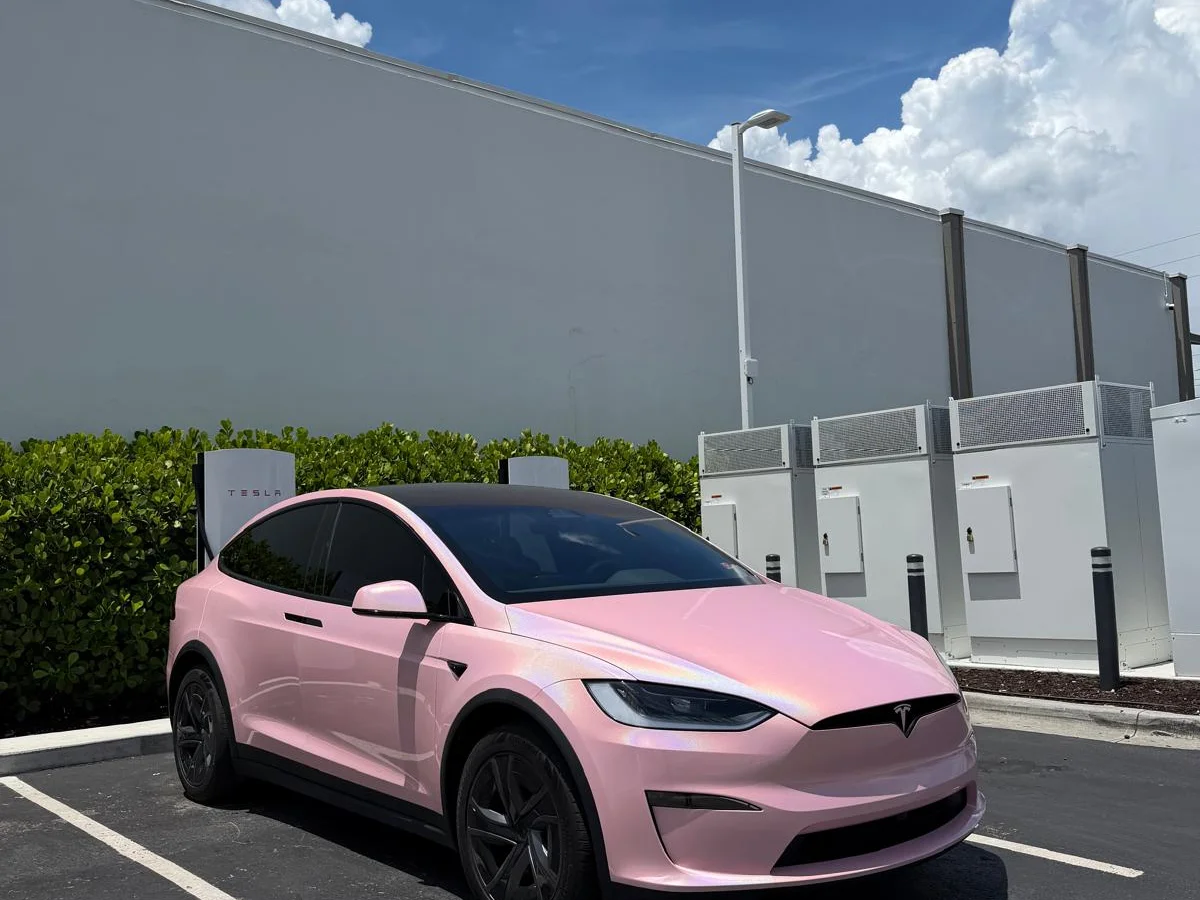 Tesla Custom Wrap